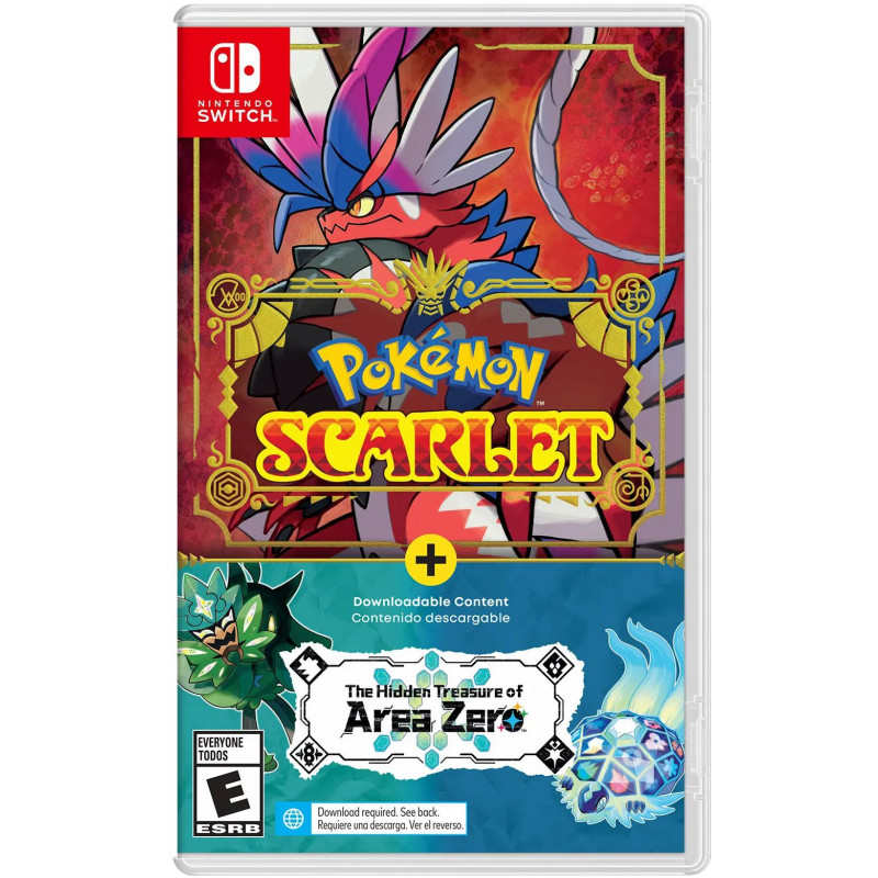 Pokemon Scarlet + The Hidden Treasure of Area Zero (Multi-Language) [MDE]