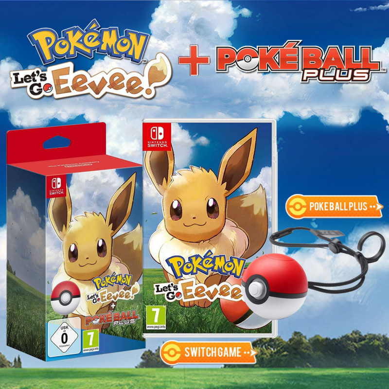 Pokemon: Let's Go, Eevee! + Poke Ball Plus Pack