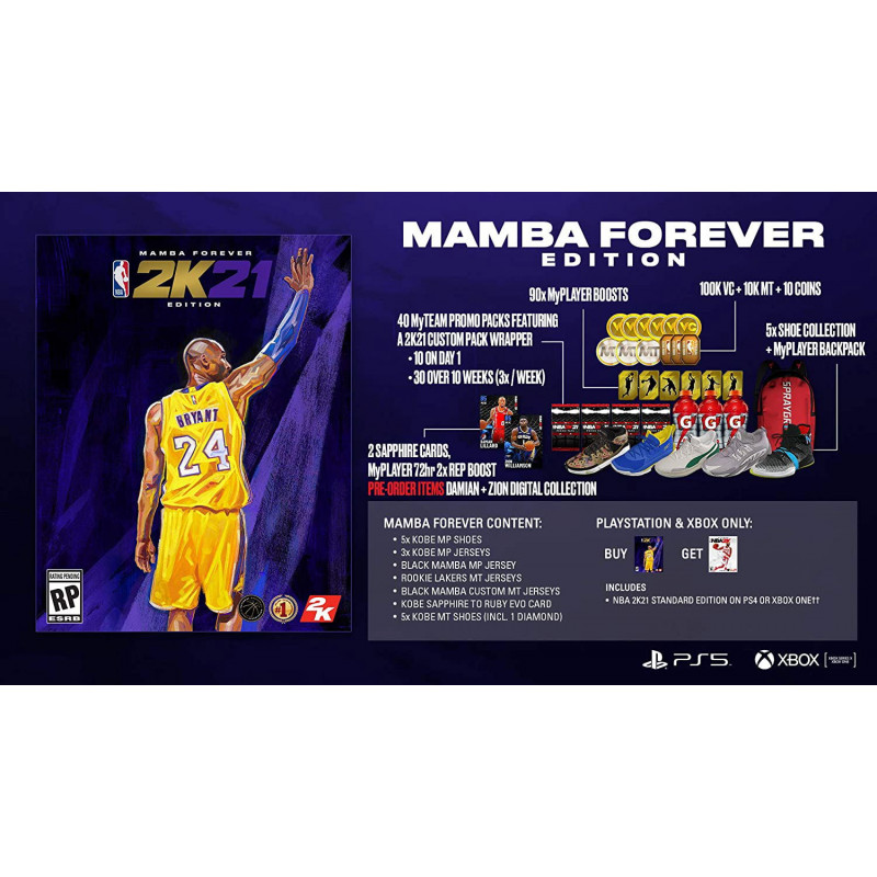 NBA 2K21 [Mamba Forever Edition]