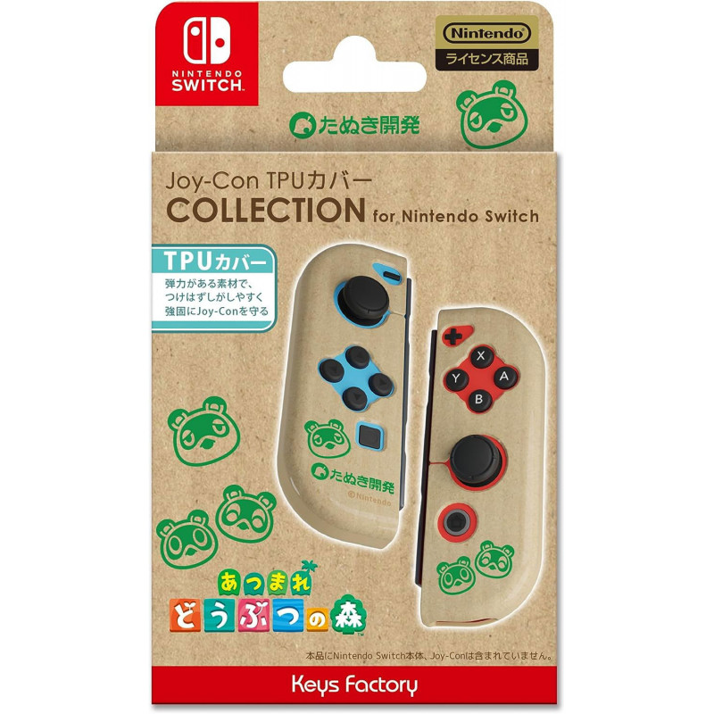 TPU Cover Collection for Nintendo Switch Joy-Con (Animal Crossing: New Horizons Type-B)