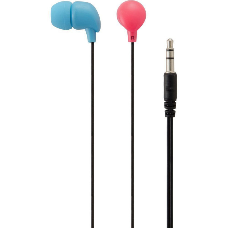 Neon Color Earphone for Nintendo Switch (Blue & Red)