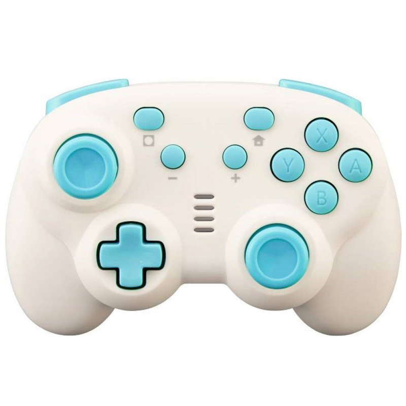 CYBER · Gyro Controller Mini Wireless Type (Cream x Light Blue)