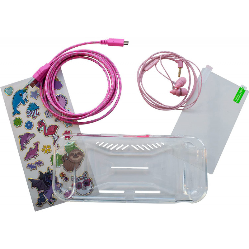 iMP Over the Rainbow Unicorn 7-in-1 Protector Kit for Nintendo Switch (Unicorn)