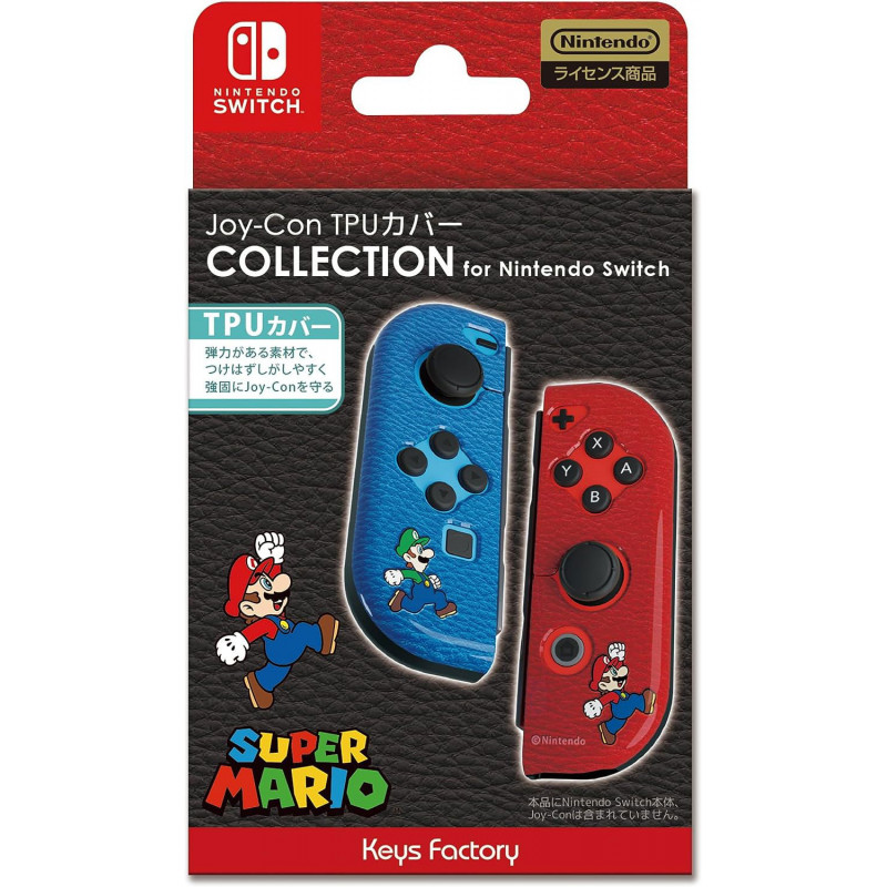 TPU Cover Collection for Nintendo Switch Joy-Con (Super Mario Type-B)
