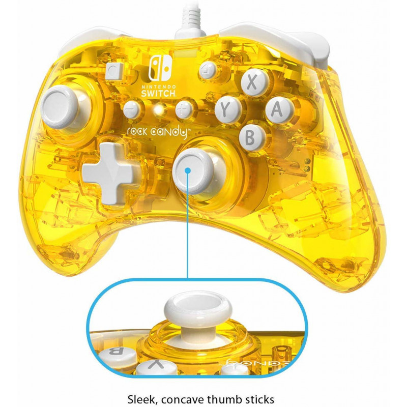 Rock Candy Wired Controller for Nintendo Switch (Luigi)